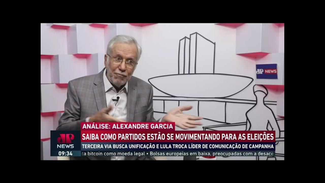 Alexandre Garcia: Saiba como os partidos estão se movimentando