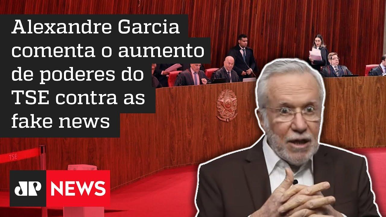 Alexandre Garcia: “TSE deveria, idealmente, ser um tribunal administrativo para as eleições”