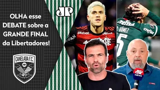 "É CLARO! Após a ELIMINAÇÃO do Palmeiras, o Flamengo deve estar..." OLHA esse DEBATE!