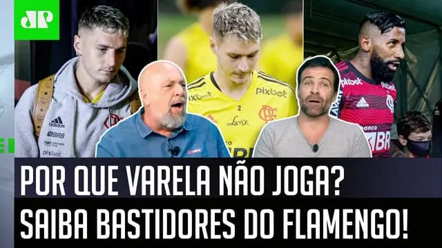 "Essa é uma INFORMAÇÃO IMPORTANTE, gente! O Varela no Flamengo..." Pilhado e Nilson ABREM O JOGO!