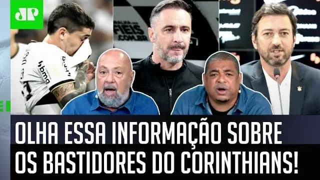 "É INFORMAÇÃO QUENTE sobre o Vítor Pereira! A diretoria do Corinthians está..." VEJA essa REVELAÇÃO!