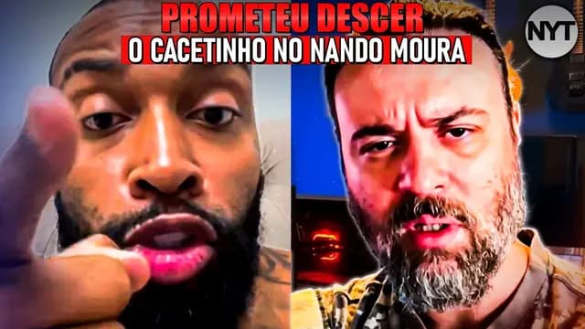 NANDO MOURA É CHAMADO DE RACISTA, QUEREM BATER NELE!