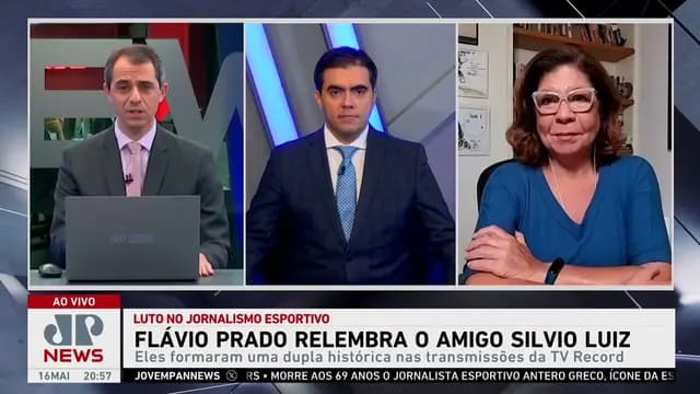 Flávio Prado fala sobre sua amizade e parceria com Sílvio Luiz