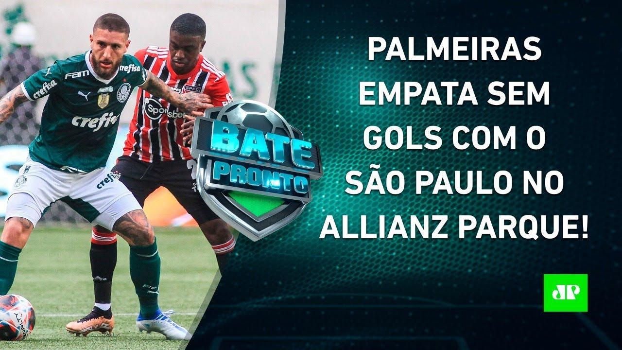 Palmeiras EMPATA com São Paulo, e Leila é ALVO DE PROTESTO; Flamengo de VP GOLEIA! | BATE PRONTO