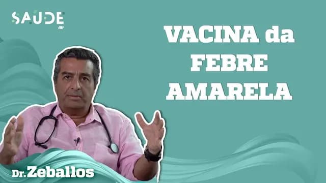 RISCOS da vacinação contra a FEBRE AMARELA | Dr. Zeballos