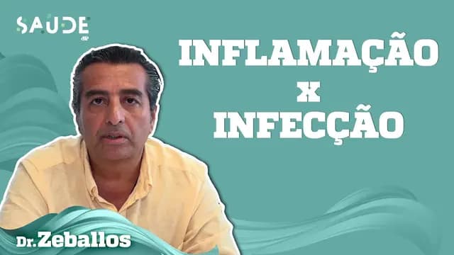 Qual a DIFERENÇA entre INFLAMAÇÃO e INFECÇÃO? | Dr. Zeballos