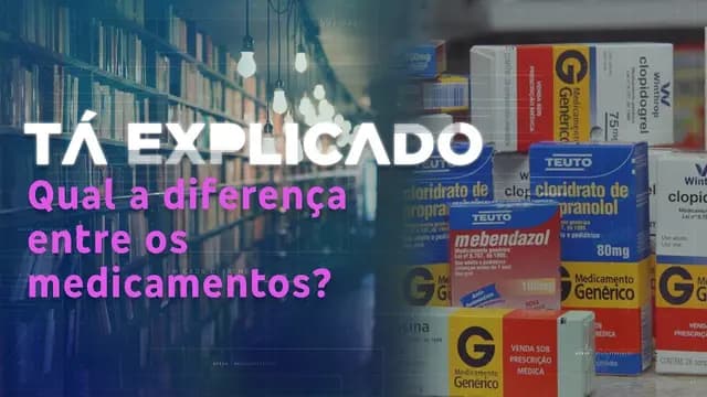 Qual a diferença entre medicamentos de referência, genéricos e similares? | Tá Explicado