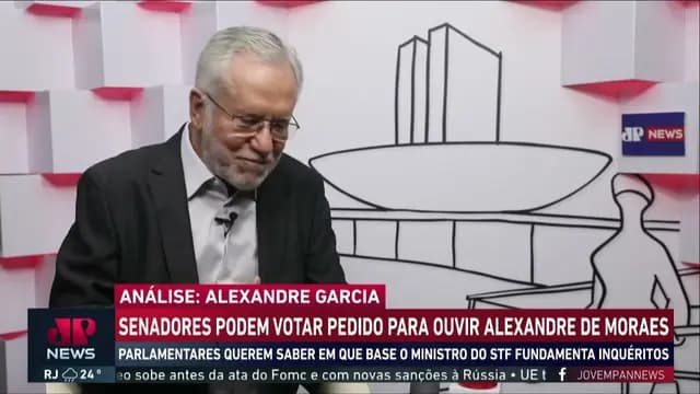 Alexandre Garcia: “Está nas mãos do Senado o caso Moraes”