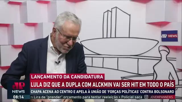 Alexandre Garcia: Lula diz que dupla com Alckmin vai ser hit em todo país