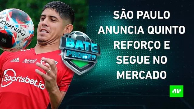 São Paulo ANUNCIA mais um REFORÇO; Gerson DESABAFA sobre retorno ao Flamengo | BATE PRONTO