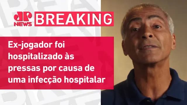 Internado há 11 dias, Romário apresenta evolução e deve ter alta nas próximas 48 horas | BREAKING NEWS