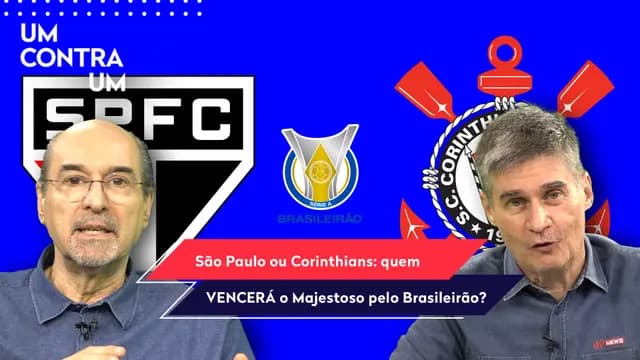 "TÁ DESESPERADO! Se o Corinthians TOMAR UMA CACETADA do São Paulo..." OLHA esse DEBATE antes do JOGO!
