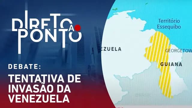ESPECIAL TENTATIVA DE INVASÃO DA VENEZUELA - DIRETO AO PONTO - 04/12/23