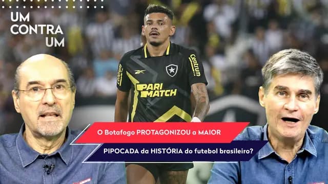 "NINGUÉM NO MUNDO conseguiu essa 'FAÇANHA'! Cara, essa PIPOCADA do Botafogo foi..." OLHA ESSE DEBATE