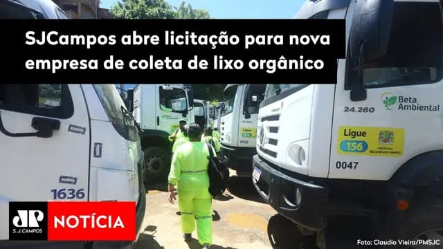 São José dos Campos abre licitação para nova empresa de coleta de lixo orgânico