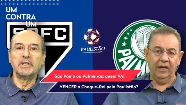 "Se VOCÊ OLHAR ISSO, é UM ABSURDO! Mas o Palmeiras contra o São Paulo..." CHOQUE-REI GERA DEBATE!