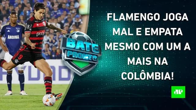 Flamengo JOGA MAL em ESTREIA na Libertadores; Corinthians VACILA na Sul-Americana! | BATE-PRONTO