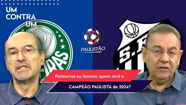 "É VERDADE! EU TÔ ACHANDO que o Palmeiras contra o Santos vai..." FINAL do Paulistão GERA DEBATE!