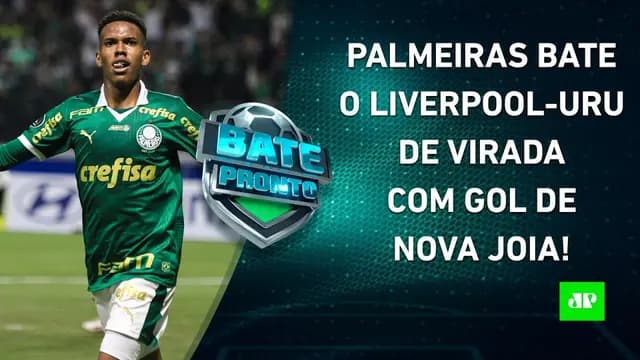 Palmeiras VENCE na Libertadores com BRILHO de Estevão; AMANHÃ COMEÇA o Brasileirão! | BATE-PRONTO