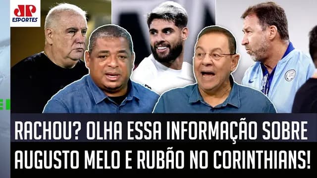 POLÊMICA! "Cara, a INFORMAÇÃO DE DENTRO do Corinthians é que o Augusto Melo e o Rubão..." OLHA ISSO!