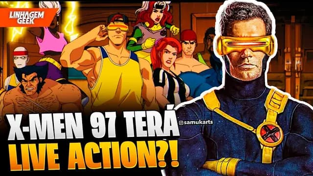 X-MEN 97 TERÁ LIVE ACTION!