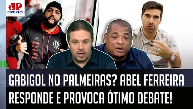 "ISSO NÃO TEM LÓGICA! O Gabigol..." Abel RESPONDE sobre ídolo do Flamengo no Palmeiras e GERA DEBATE