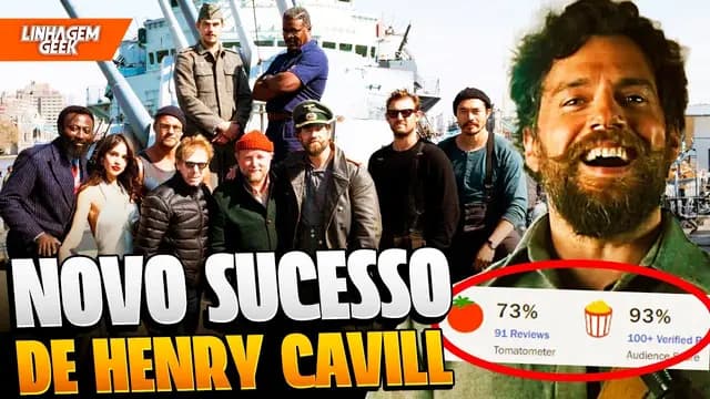 SUCESSO! NOVO FILME DE HENRY CAVILL TEM EXCELENTE AVALIAÇÃO DA CRÍTICA