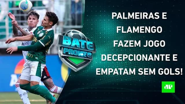 Palmeiras e Flamengo SÓ EMPATAM; São Paulo VENCE, e Corinthians ENTRA no Z4! | BATE-PRONTO
