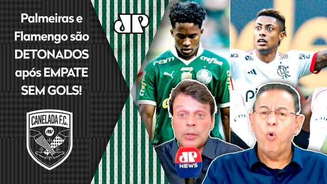 "FOI UMA MER#@ DE JOGO! UM LIXO! O que Palmeiras e Flamengo FIZERAM HOJE foi..." 0 a 0 É DETONADO!