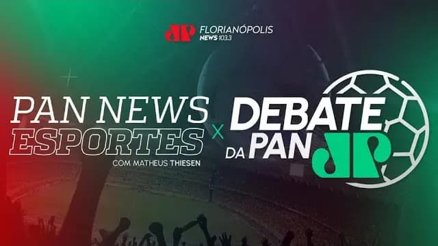 Pan News Esportes | Debate da Pan - 23/04 | JP News Floripa