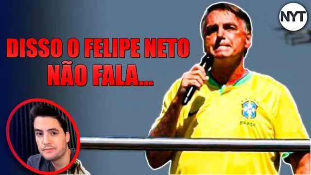 Bolsonaro fala sobre FELIPE NETO, Elon Musk vai comprar a Globo!?