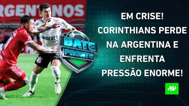 Corinthians PERDE OUTRA e SE AFUNDA CRISE; Flamengo e Palmeiras JOGAM HOJE! | BATE-PRONTO