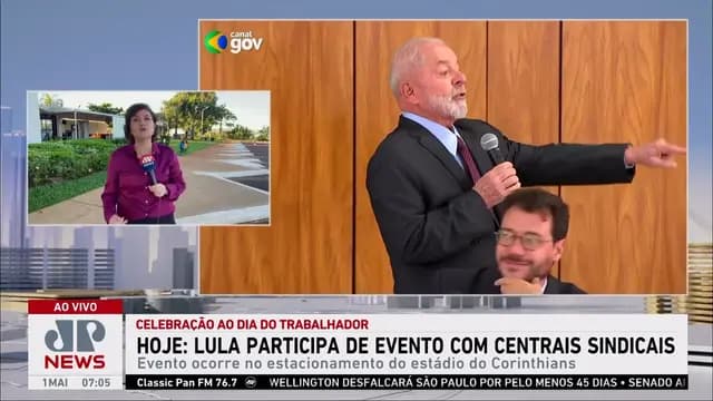 Presidente Lula homenageia trabalhadores em Itaquera