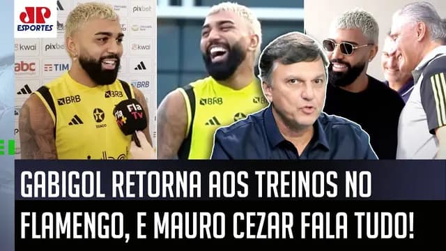 "O GABIGOL PRECISA CAIR EM SI! Ele tem que ENTENDER que..." Mauro Cezar FALA após VOLTA ao Flamengo!