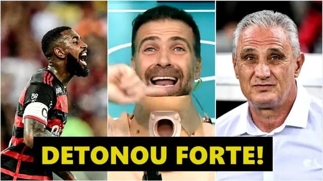 "É RIDÍCULO! NÃO TEM MAIS DESCULPA! O Flamengo do Tite VIROU UM TIME de..." Pilhado DETONA!