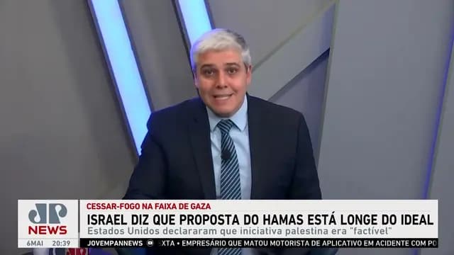 Israel diz que proposta do Hamas está longe do ideal; Marcelo Favalli analisa