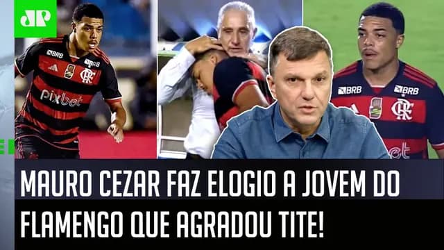 "Foi uma SURPRESA BOA no Flamengo! GERA UMA EXPECTATIVA de..." Mauro Cezar FAZ ELOGIO!